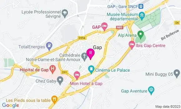 Localisation Restaurant  La Vie Gourmande
