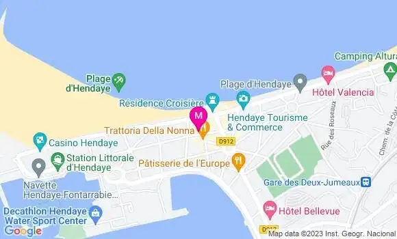 Localisation Pizzeria Serino