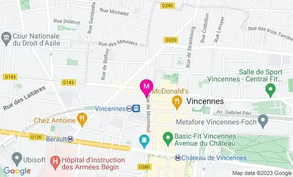 Localisation Pizzeria La Planch