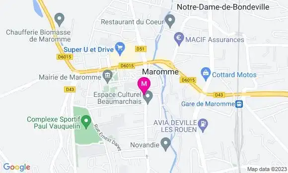 Localisation Restaurant  Chez Maman