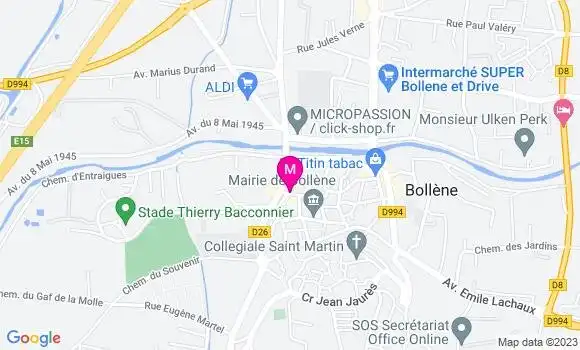 Localisation Restaurant  Les Tartines de l