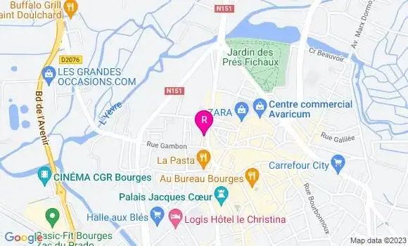 Localisation Restaurant  Quistot
