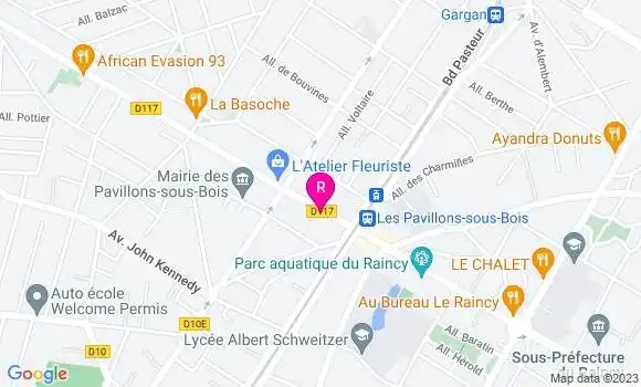 Localisation Restaurant  L