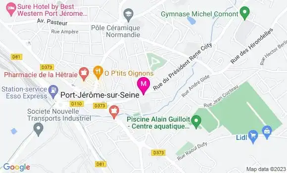 Localisation Restaurant  Le Safran