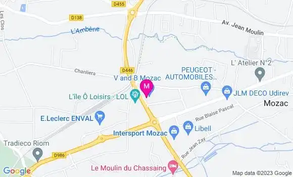 Localisation Restaurant  Le Fournil d