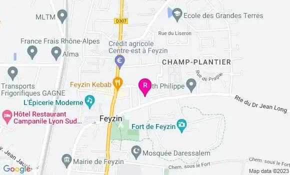 Localisation Restaurant  Les Plats du Fort