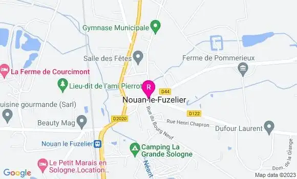 Localisation Restaurant  Le Pti