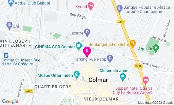 Localisation Fast Food Subway
