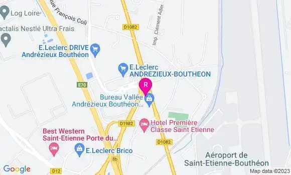 Localisation Sandwicherie Subway