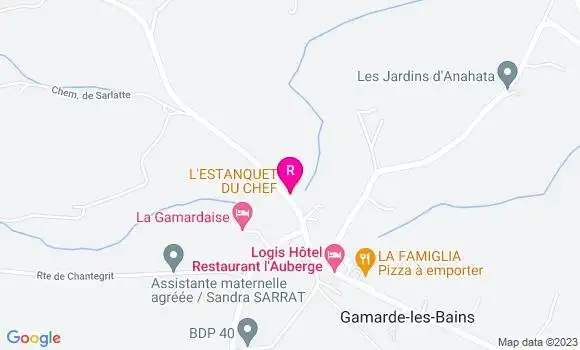 Localisation Restaurant  L