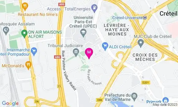 Localisation Restaurant  Le Majestic