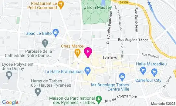 Localisation Restaurant  Mr Vagabond