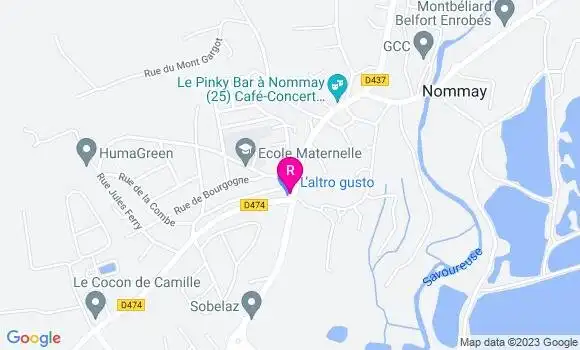 Localisation Restaurant Italien L