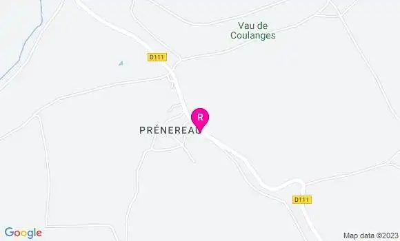 Localisation Restaurant  Le Migeen