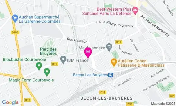 Localisation Sandwicherie Subway