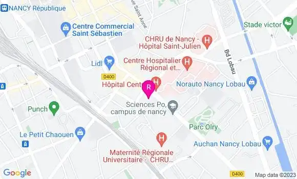 Localisation Restaurant  L