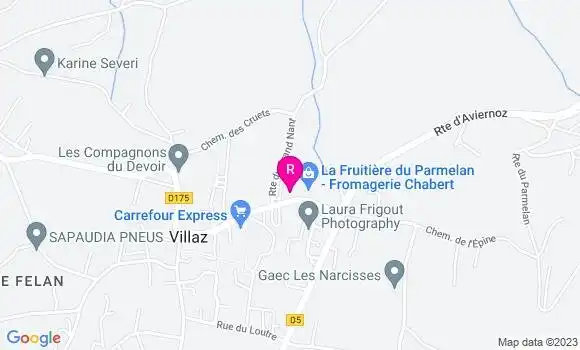 Localisation Restaurant Bar Chez Louloute