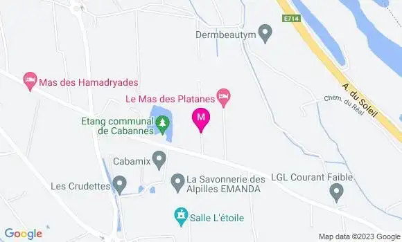 Localisation Restaurant  Lou Cabalac