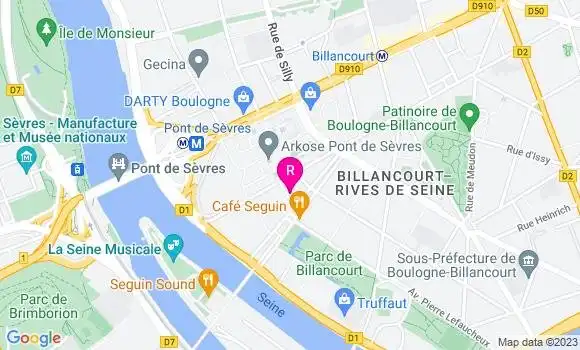Localisation Restaurant  Bchef