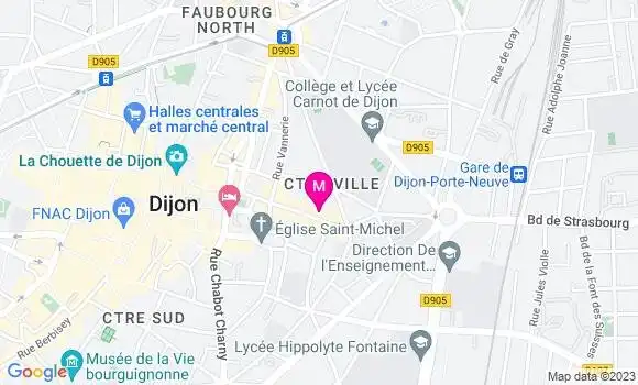 Localisation Restaurant  Le Summum