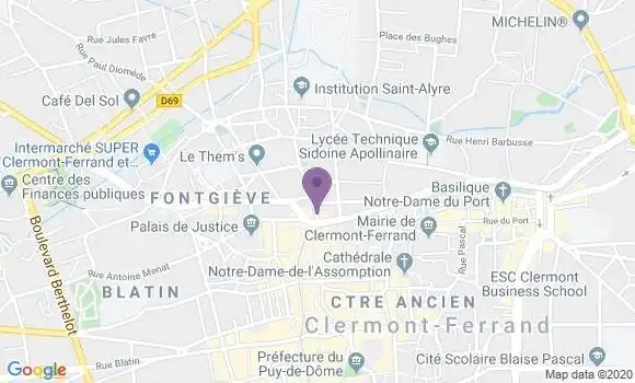 Localisation Restaurant  Le Comptoir des Saveurs