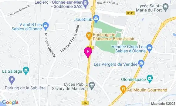 Localisation Pizzeria Pizza Carpano