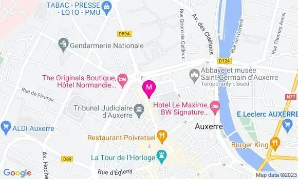 Localisation Restaurant  Le 128 Avenue