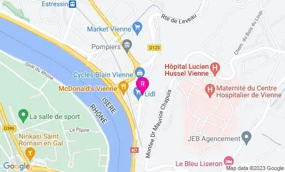 Localisation Restaurant Bar Le Nil
