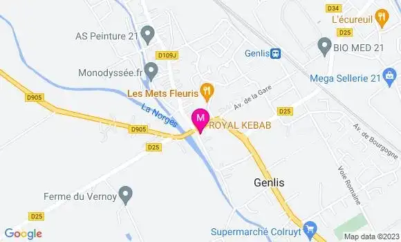 Localisation Royal Kebab
