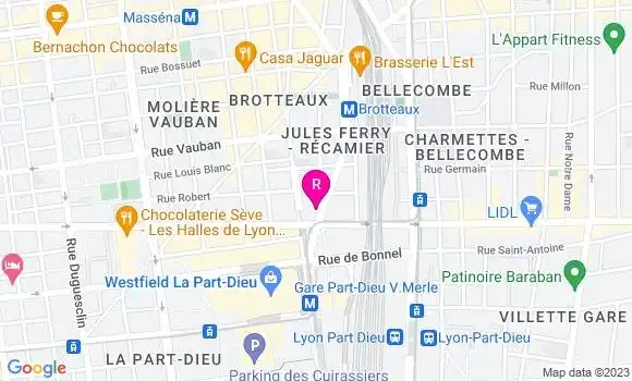 Localisation Restaurant  King Marcel