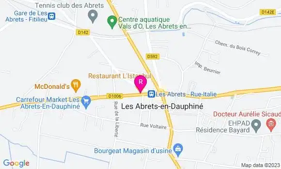 Localisation Restaurant Turc L