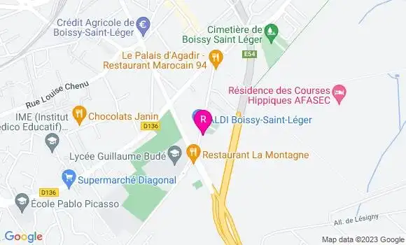 Localisation Pizzeria Milano Pizza