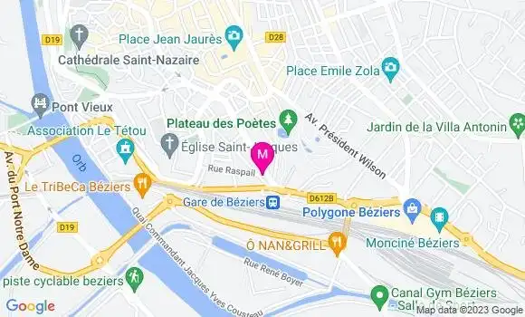 Localisation Restaurant  Food On Time