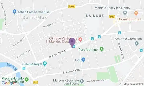 Localisation Café Le Gremillon