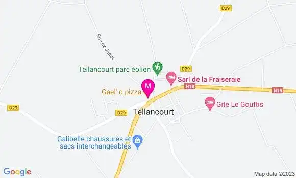 Localisation Restaurant  Gael O Pizza