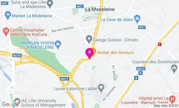 Localisation Kebab Sultane