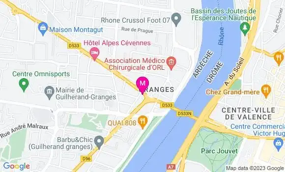 Localisation Restaurant  De Facto Mia Pizza