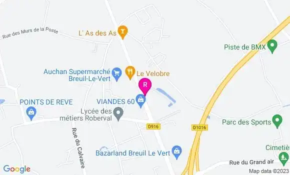 Localisation Pizzeria Délice Pizza