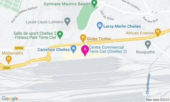 Localisation Fast Food Subway