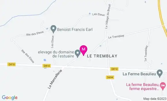 Localisation Restaurant  La Pause Normande