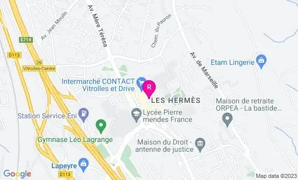 Localisation Pizzeria Arcades Pizza