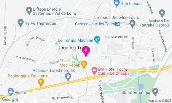 Localisation Sandwicherie Tacos Plus