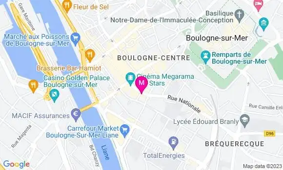 Localisation Sandwicherie Subway