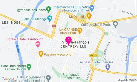 Localisation Restaurant  L