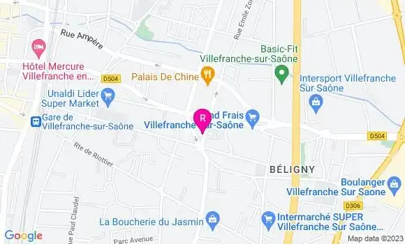 Localisation Restaurant  Fawanis