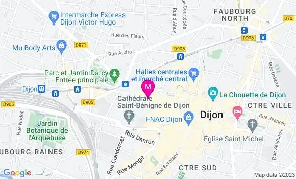 Localisation Fast Food Burger King