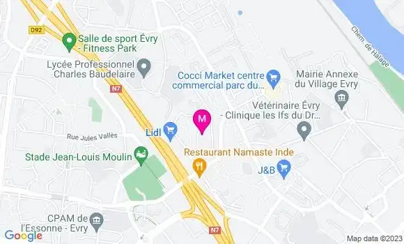 Localisation Restaurant  O