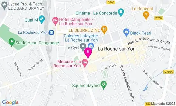 Localisation Sandwicherie La Croissanterie
