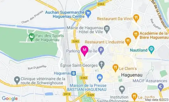 Localisation Restaurant  Allo Pizza 67