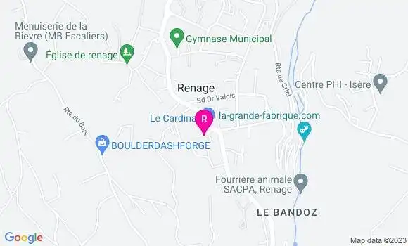 Localisation Restaurant  Chez Jojo
